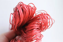 Load image into Gallery viewer, Red  Wax Cotton Cord 1mm 10 meters - 10,9 yards or 32,8 feet
