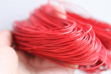 Load image into Gallery viewer, Red  Wax Cotton Cord 1mm 10 meters - 10,9 yards or 32,8 feet

