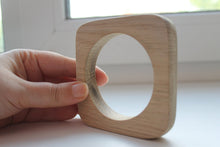 Load image into Gallery viewer, 15 mm Bracelet made of OAK wood - 15 mm Wooden blank unfinished square - natural eco friendly
