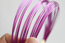 Load image into Gallery viewer, Aluminum wire Lavender - diameter 1 mm - 10 meters - Jewelry Craft Wire Wrapping - 06
