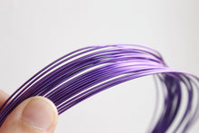 Load image into Gallery viewer, Aluminum wire Lilac - diameter 1 mm - 10 meters - Jewelry Craft Wire Wrapping - 05
